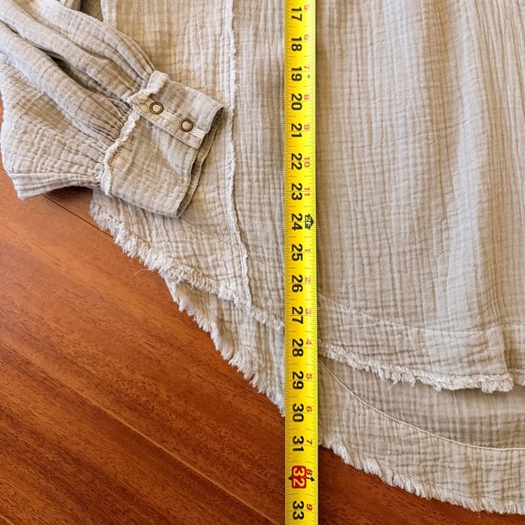 Free People We The Free Beach Day Cotton Pullover - Size XL - Picture 4 of 12